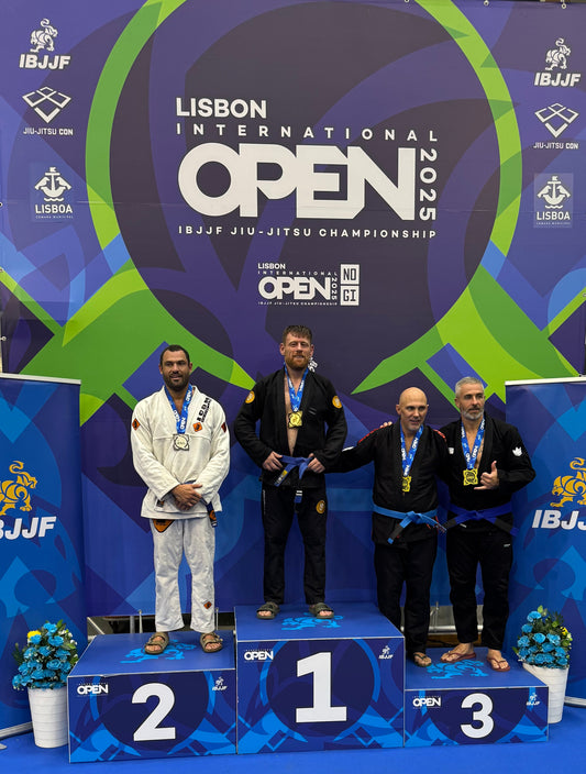 Double Gold for LOBO BJJ’s Mike Backhouse at IBJJF Lisbon Open