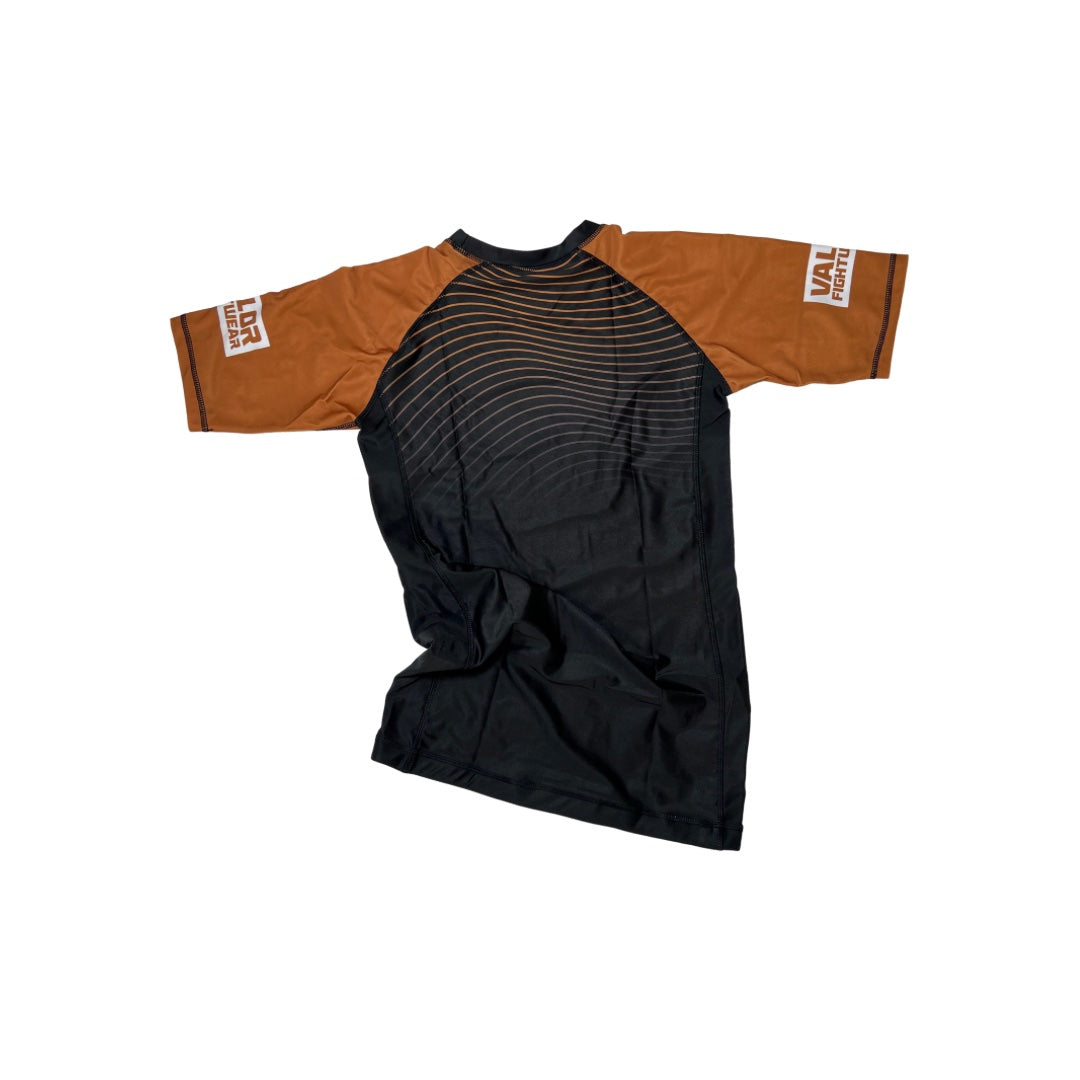 VALOR IBJJF BROWN RANKED 2023 RASHGUARD