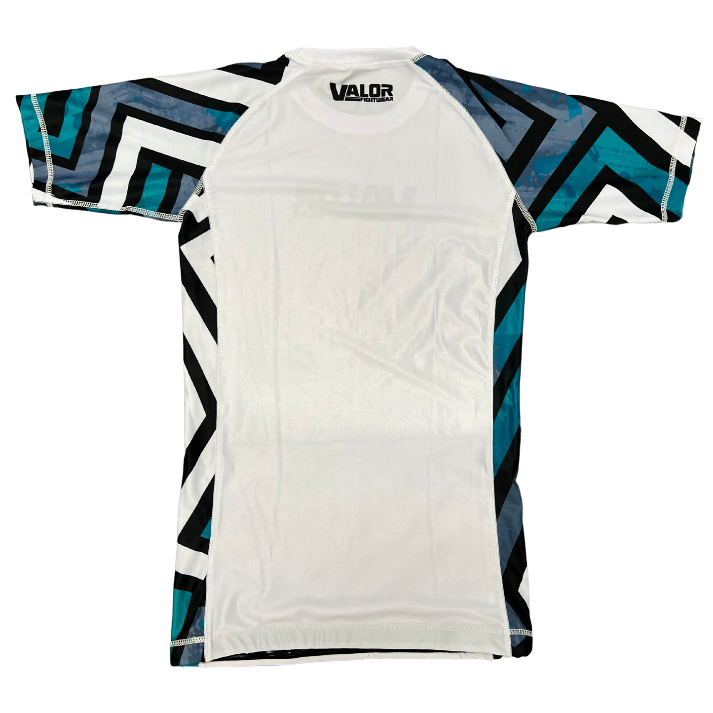 KIDS GEOMETRIC White RASHGUARD