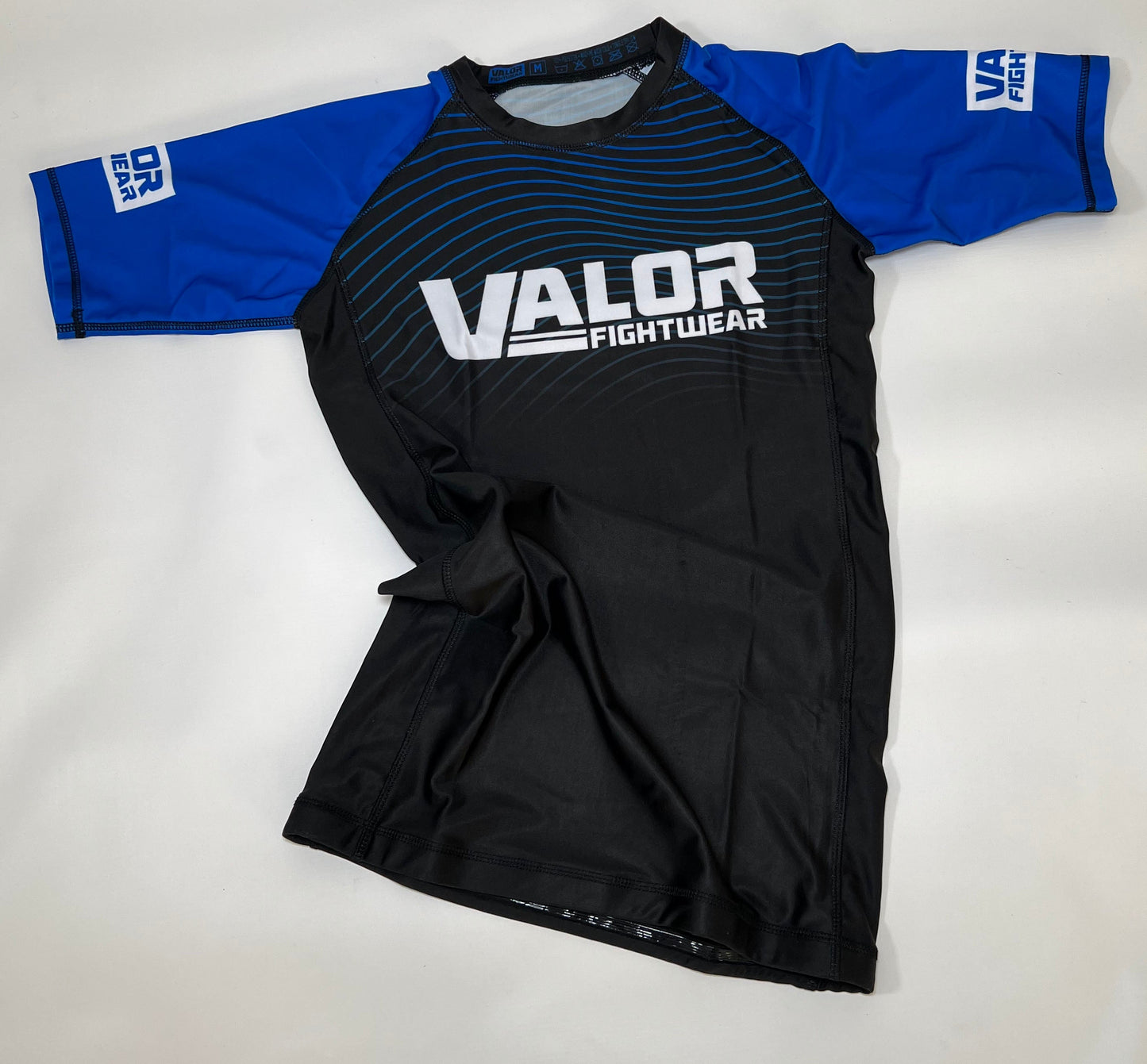 VALOR IBJJF BLUE RANKED 2023 RASHGUARD