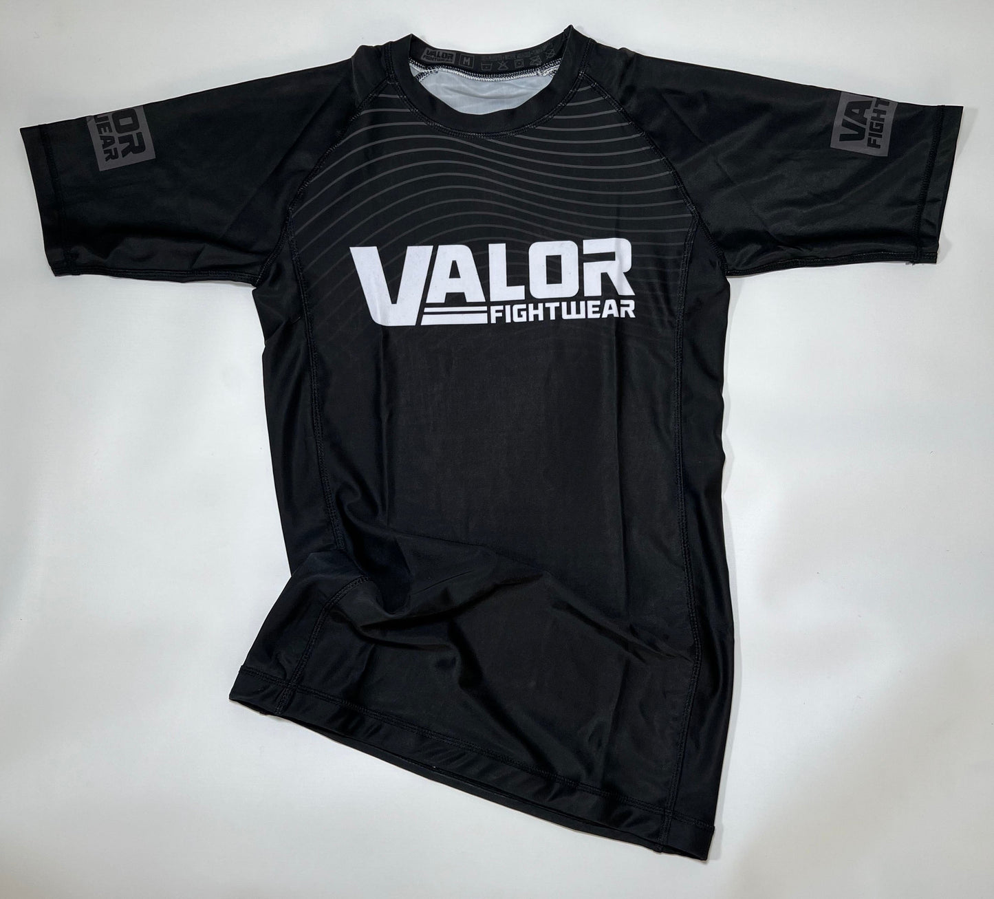 VALOR IBJJF BLACK RANKED 2023 RASHGUARD