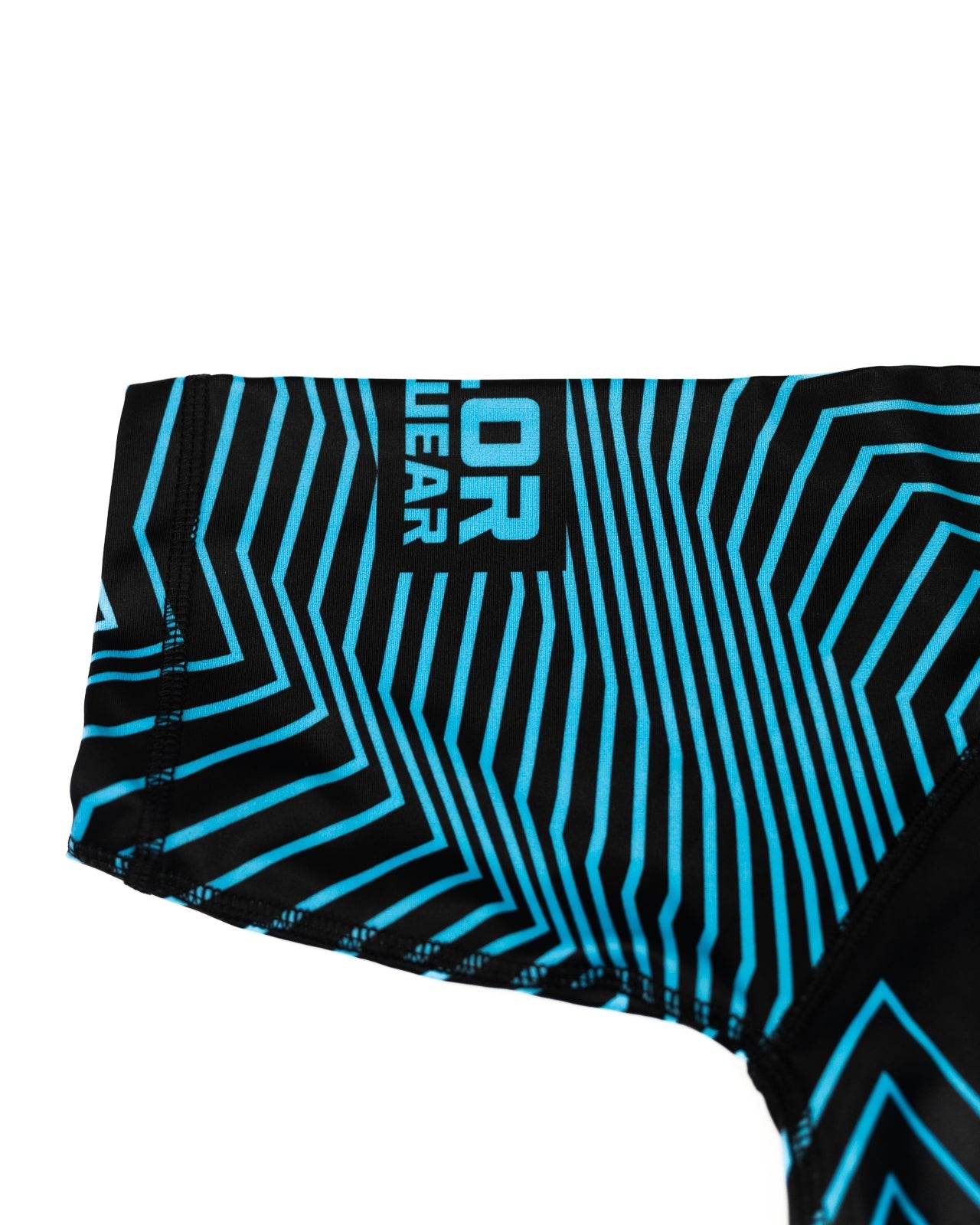 KIDS VALOR GEO BLUE RASHGUARD