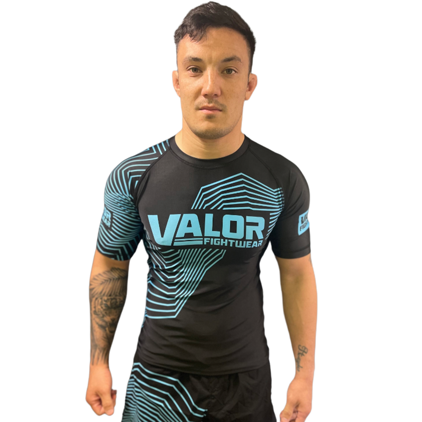 VALOR GEO BLUE RASHGUARD