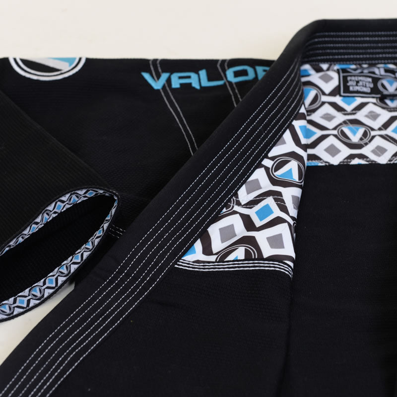 VALOR FIGHTWEAR PRIME 2.0 PREMIUM BLACK BJJ GI