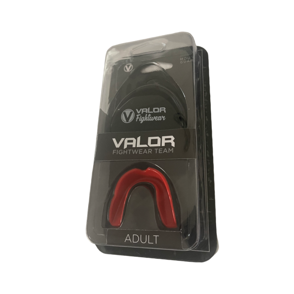 VALOR MOUTH GUARD BJJ (BLACK RED)