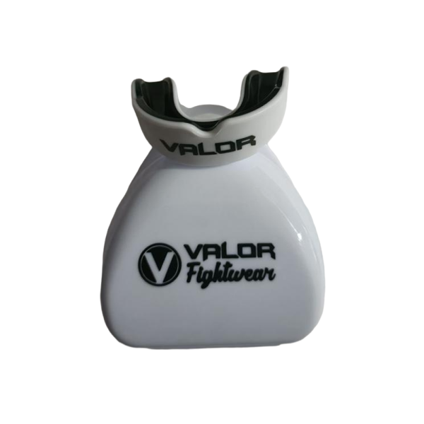 VALOR MOUTH GUARD BJJ (WHITE / BLACK)