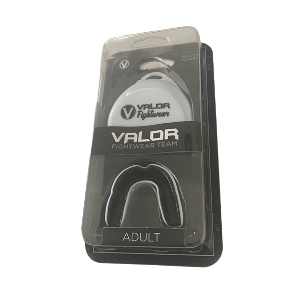 VALOR MOUTH GUARD BJJ (WHITE / BLACK)