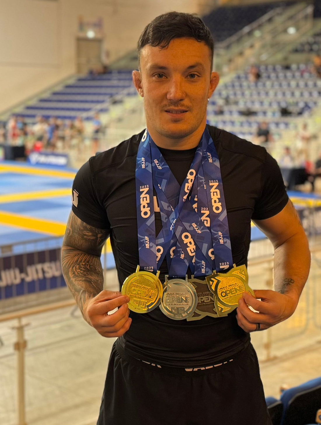 Coach Mike Brings Home 4 Medals from IBJJF Venice Open