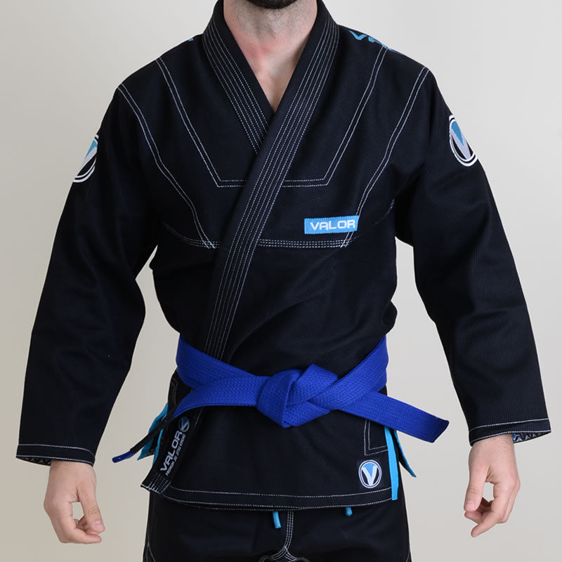 VALOR FIGHTWEAR PRIME 2.0 PREMIUM BLACK BJJ GI