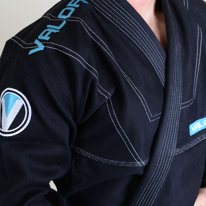 VALOR FIGHTWEAR PRIME 2.0 PREMIUM BLACK BJJ GI